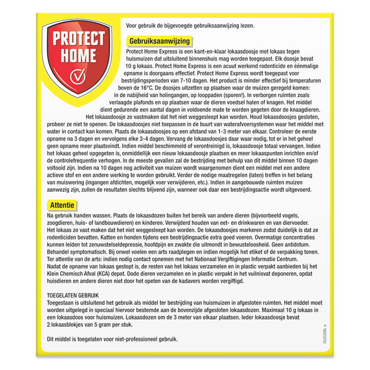 Afbeelding laden in galerijviewer, Pro-tect 1066307 - express muizenmiddel 2 stuks | 2 stuks
