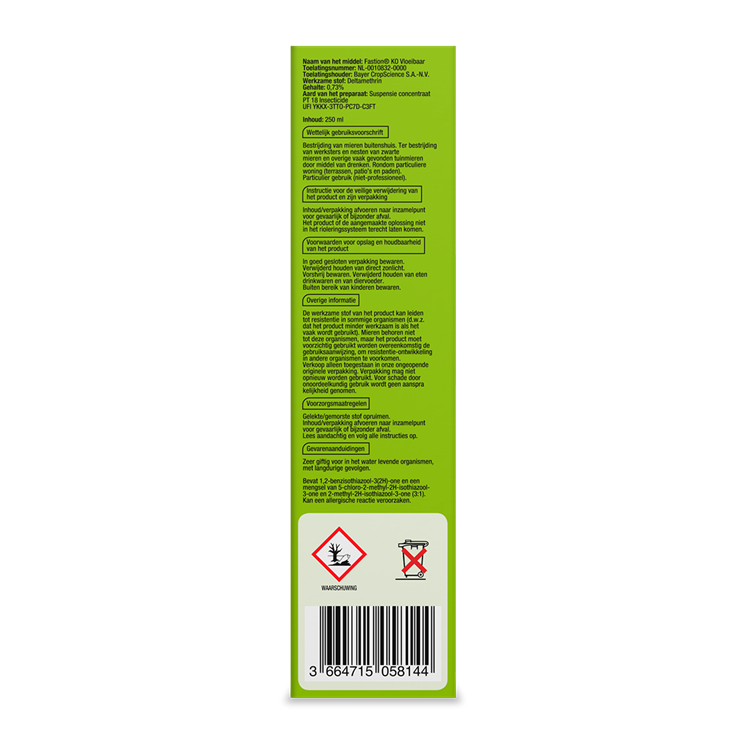 Afbeelding laden in galerijviewer, Pro-tect 1072220 - fastion ko vloeibaar 250ml | 1 stuks
