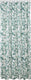 Sealskin ayra douchegordijn 180x200 cm - polyester - groen wit