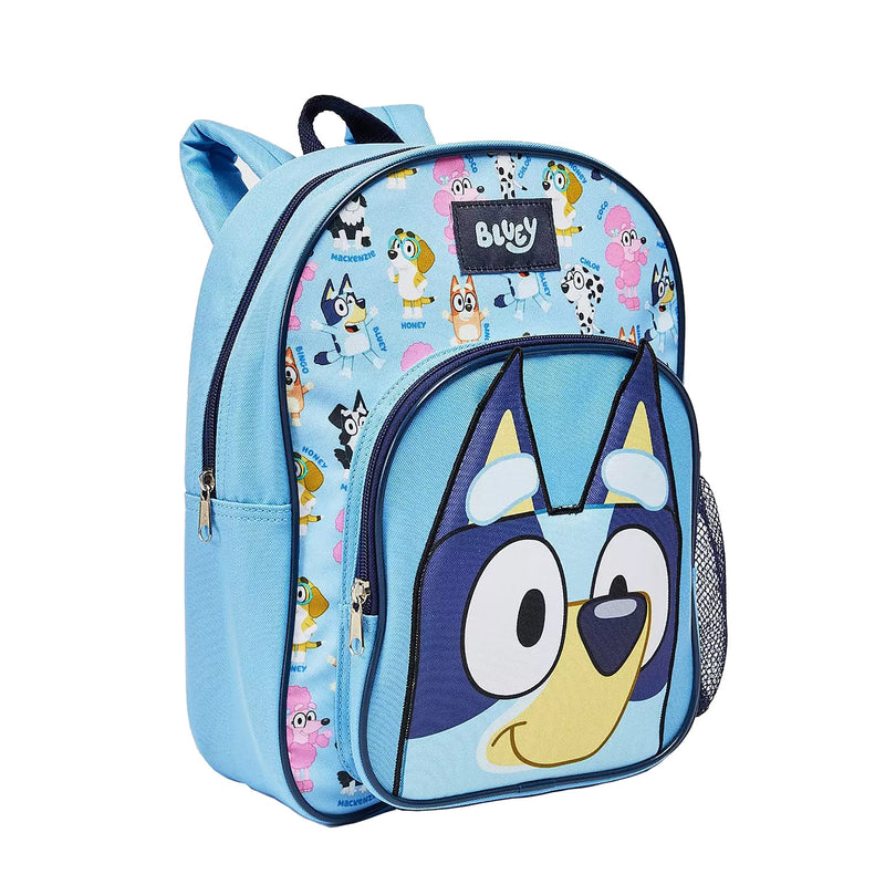 Load image into Gallery viewer, Rugzak met voorvak bluey blauw
