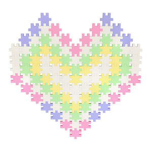 Meli minis pastel bouwblokken, 400dlg.