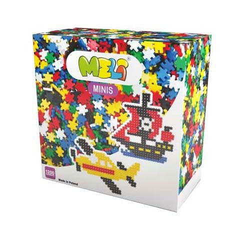 Meli minis bouwblokken, 1200dlg.