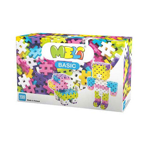 Load image into Gallery viewer, Meli basic roze bouwblokken, 150dlg.
