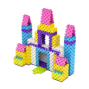 Meli basic roze bouwblokken, 1000dlg.