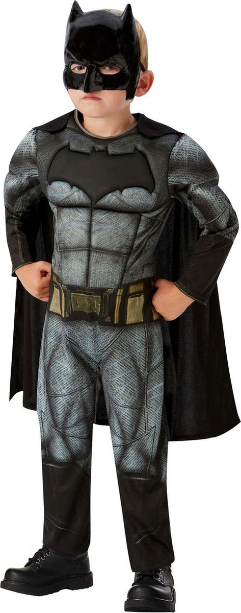 Batman verkleedpak junior polyester grijs maat s