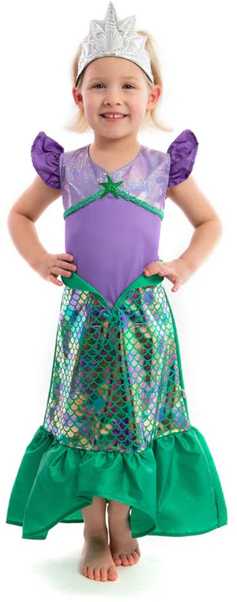 Little adventures - classic mermaid jurk – maat 110-122