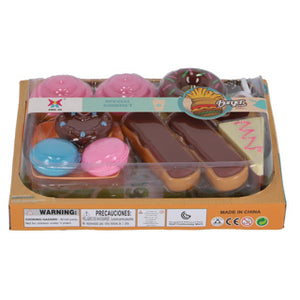 No brand voedselset donut en macaron | 3 stuks
