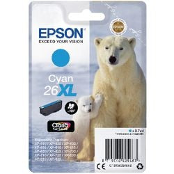 Inktcartridge epson 26xl cyaan