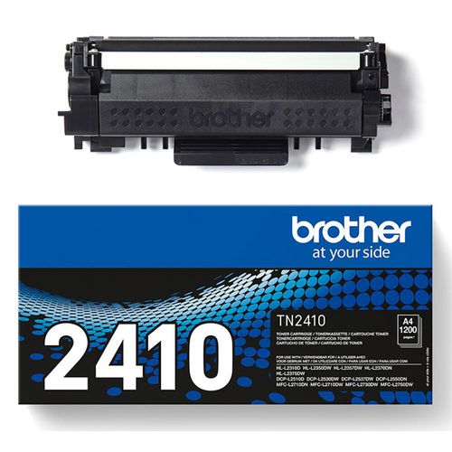 Tonercartridge brother tn2410 nr. tn-2410 zwart