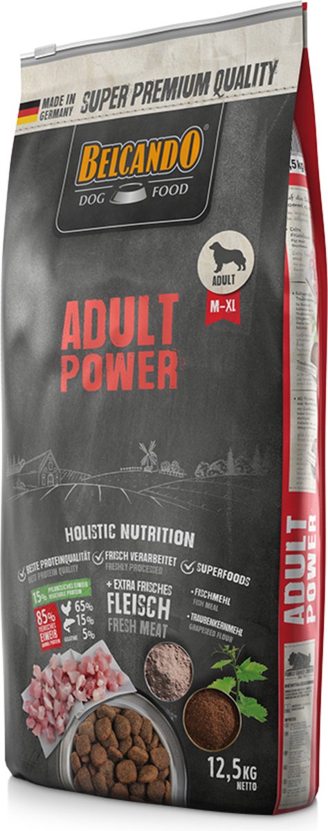 Belcando adult power - hondenvoer - 12.5 kg