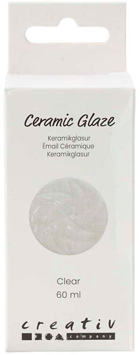 Afbeelding laden in galerijviewer, Creativ company keramiek glazuur 984-1101 c transparant helder - 60ml
