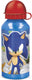 Stor sonic the hegdehog aluminium drinkfles - 400 ml - lichtgewicht – lekvrije schroefdop – drinkfles voor kinderen - uit assortiment