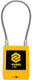 Vorel 77105 serie - nylon gecoate hangslot - stalen kabel - weerbestendig