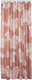Sealskin mare douchegordijn 180x200 cm - polyester - donkerroze wit