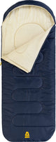 Abbey camp slaapzak extra ruim- pilotmodel - blauw - 220x85 cm