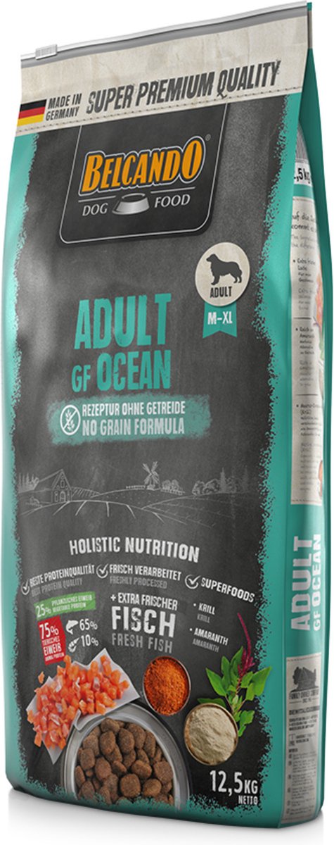 Belcando adult grainfree - hondenvoer - zalm 12.5 kg