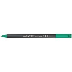 Edding viltstift 1200 zwart, groen