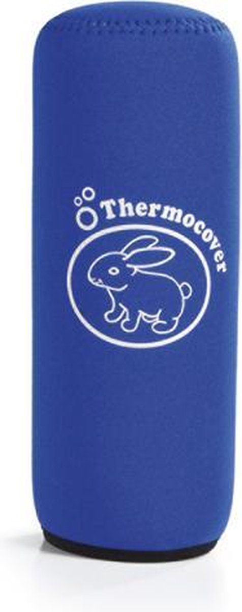 Beeztees thermocover voor drinkfles 600 - blauw - 21 cm