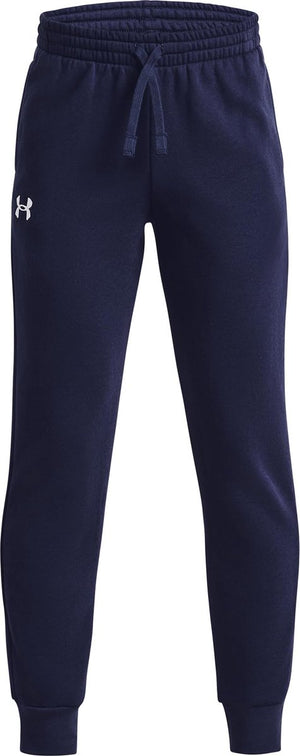 Under armour ua rival fleece joggers unisex sportbroek - navy - wit