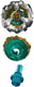 Hasbro beyblade x serie - enkele top cowl sphinx 9-80gn - aanvulling - g1530