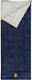 Abbey camp slaapzak ripstop - dekenmodel - blauw - 210x82 cm - koppelbaar