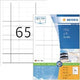 Merkloos sans marque herma etiketten wit 38.1x21.2 premium a4 6500 st.