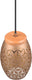 Rl live your light reality bidar - hanglamp - koffie - excl. 1x e27 28w
