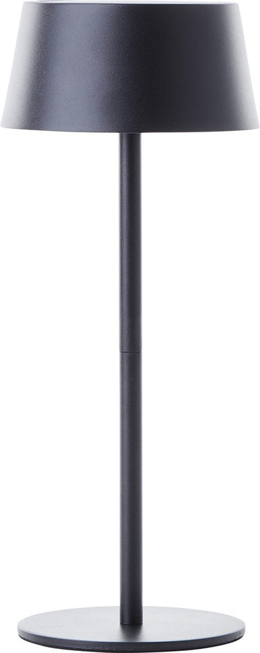 Brilliant picco - oplaadbare solar tafellamp - buiten - led 4w 3000k - 3 stepdim - ip44 - zwart