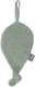 Jollein - speendoekje badstof leaf (ash green) - speenknuffel, speendoekje baby, speendoek - polyester-katoen