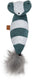 D d home - kattenkruid - kat - rocco trappelkussen wasbeer 40x11cm blauw - 1st