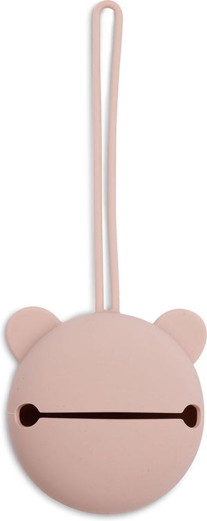 Jollein baby speenhouder siliconen - ø7cm - wild rose