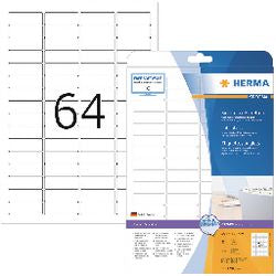 Etiketten herma