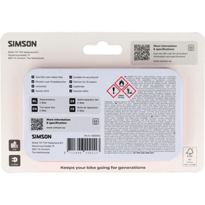 Simson reparatiedoos e-bike op kaart