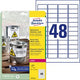 Ty etiketten avery zweckform heavy du 960 stuks wit
