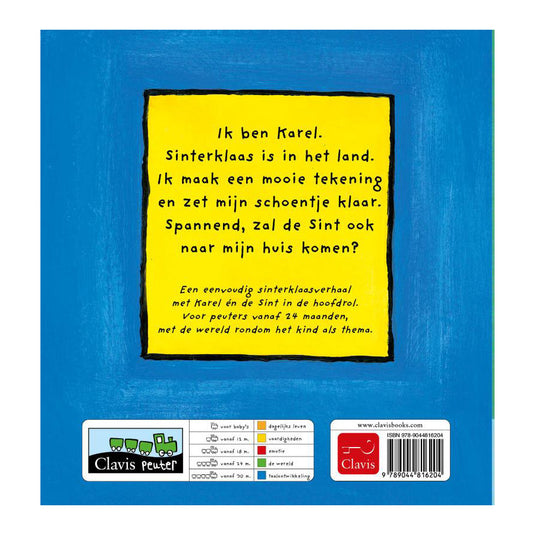 Centraal boekhuis karel viert sinterklaas