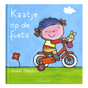 Centraal boekhuis kaatje op de fiets