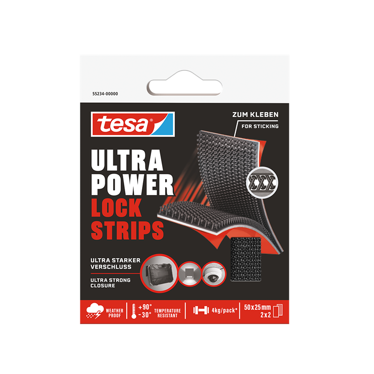 Afbeelding laden in galerijviewer, Tesa 1074184 - ultra power lock strips | 6 stuks
