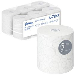 Handdoeken kleenex ultra 6780 wit
