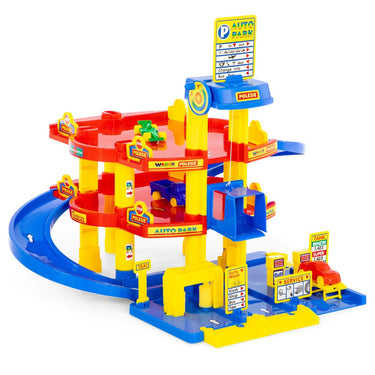 Wader parkgarage mit 3 ebenen