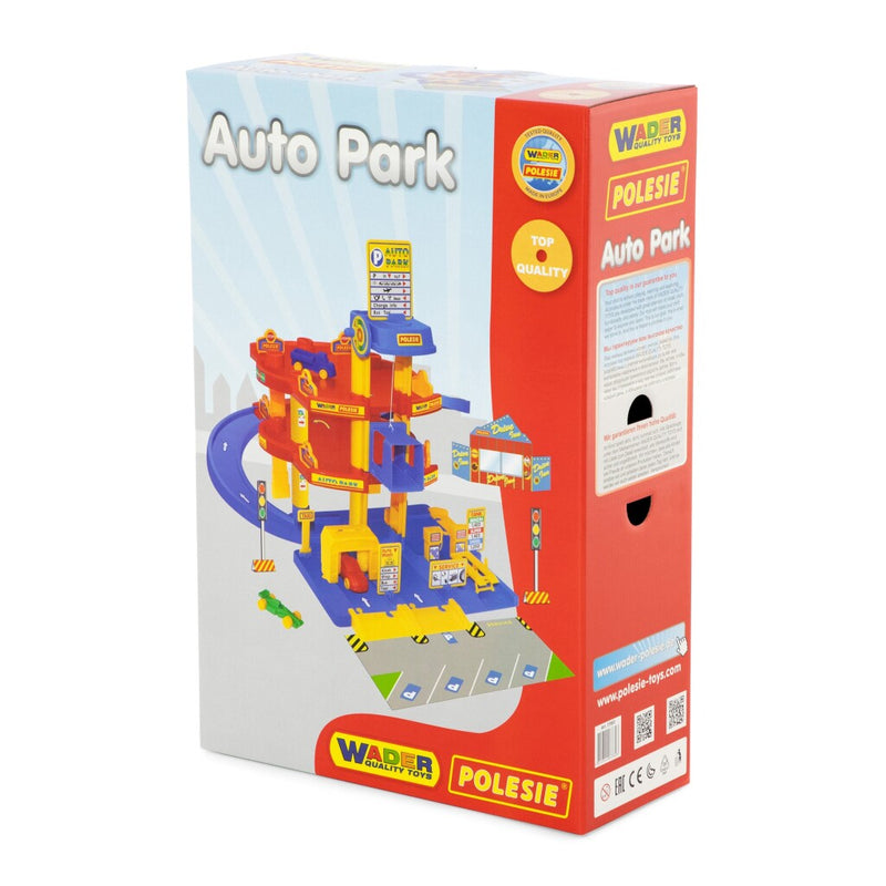 Load image into Gallery viewer, Wader parkeergarage met 3 etages 58.5x51x59 cm
