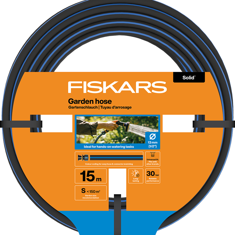 Chargez l'image dans la visionneuse de la galerie, Fiskars 1074447 - solid tuinslang 15m 13mm 1 2” | 1 stuks
