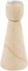 Creativ company houten kandelaar 14,5 cm