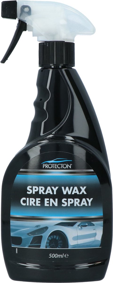 Protecton spray wax – geeft langdurige glans - beschermt lak in alle weersomstandigheden – voor alle soorten autolak - 500ml
