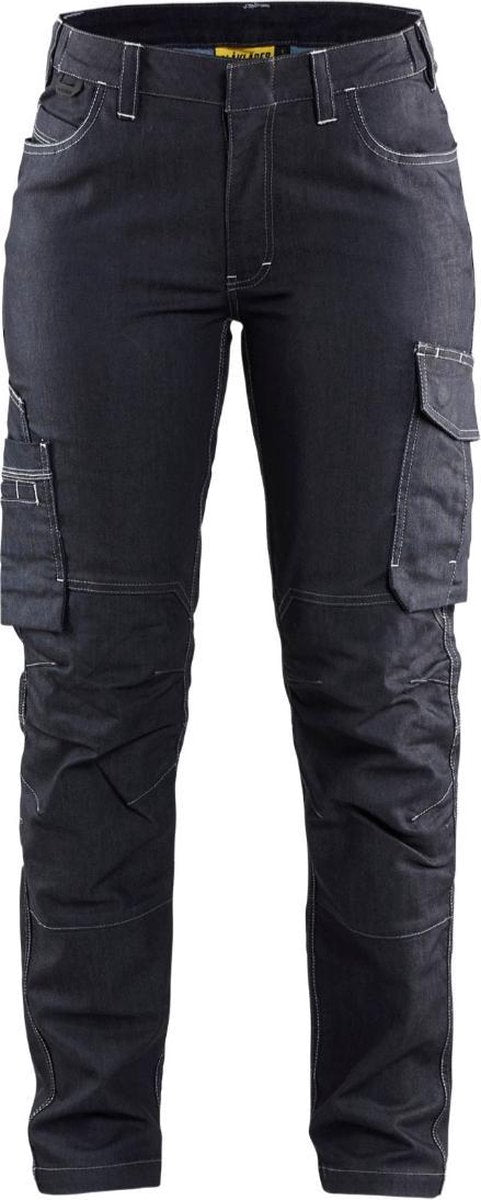 Blåkläder blaklader dames service werkbroek stretch 7140-1141 - marineblauw - c34