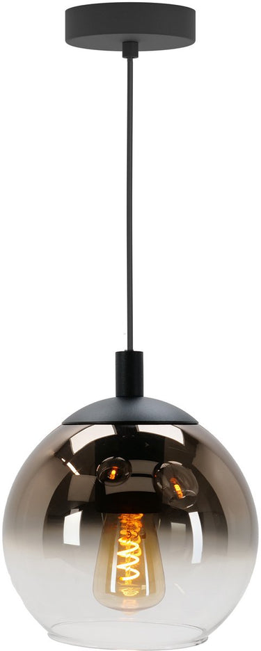 Eglo ariscani 1 hanglamp - e27 - ø 20 cm - zwart koper