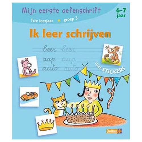 Deltas ik leer schrijven mijn eerste oefenschrift