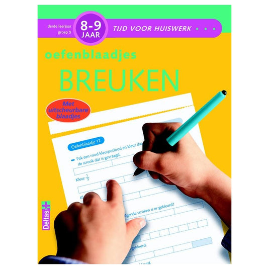 Deltas oefenblaadjes breuken 8-9 jaar