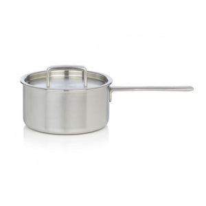 Habonne king steelpan 16cm met deksel 1,5l triply (3 lagen)