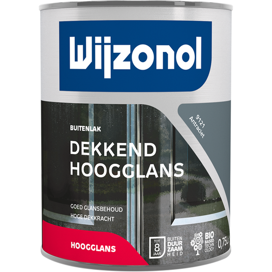 Wijzonol 1034506 - wijz.9121 dek hggl lak 750ml | 1 stuks