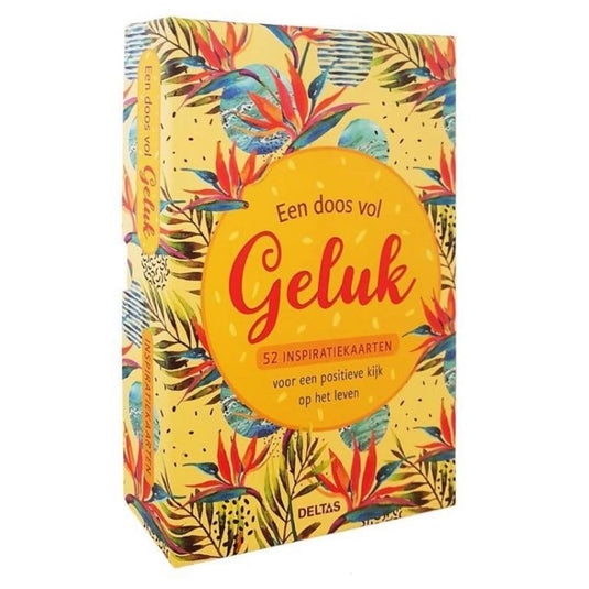 Deltas een doos vol geluk - 52 inspiratiekaarten